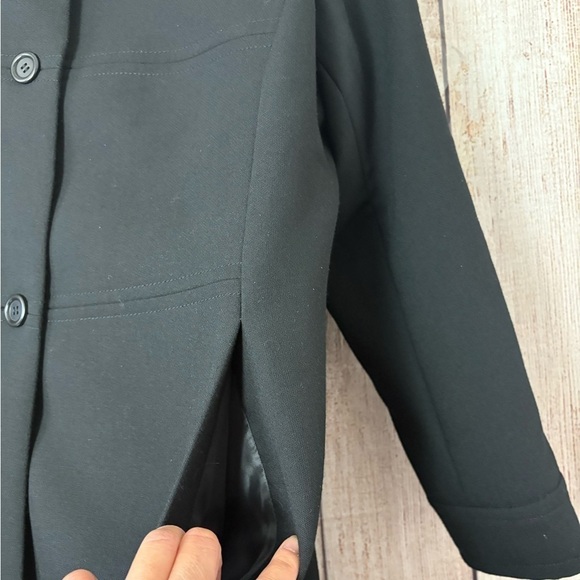 Talbots Womens Long wool blend coat size 16W - Picture 10 of 12